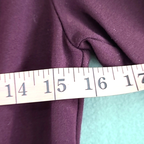 TALBOTS Women's Long Sleeve Collared Burgundy Sheath Dress - Size 2 - Picture 12 of 12